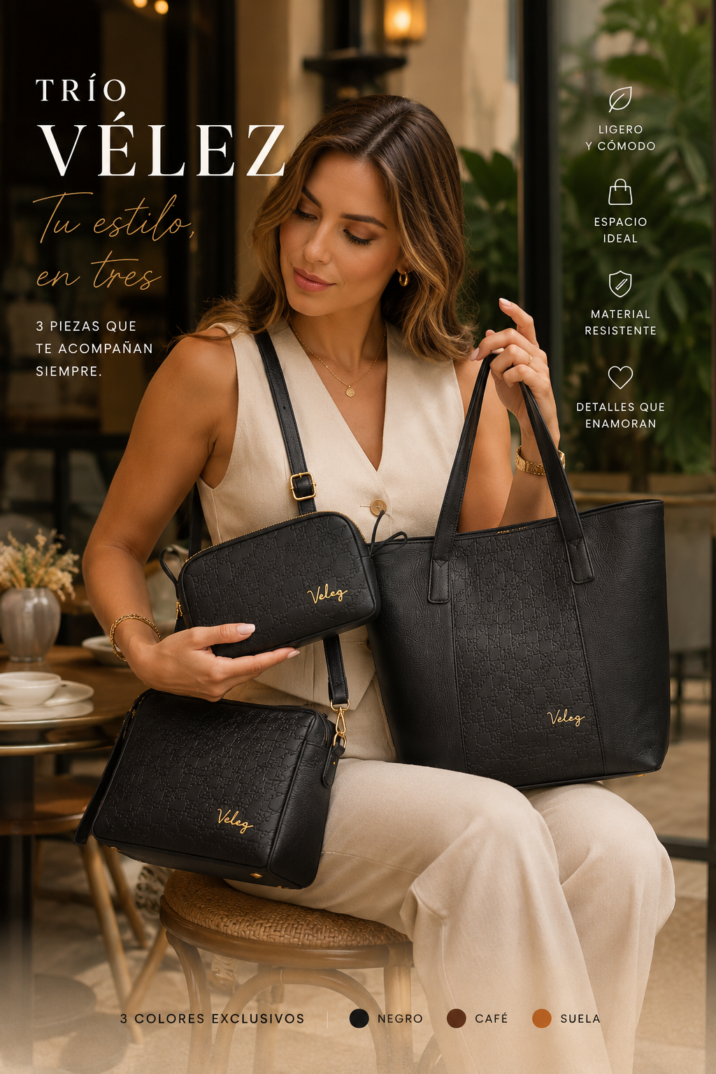 [NUEVA COLECCIÓN] OFERTA VZ. COMPRA UNA Y LLEVATE 3 BOLSOS