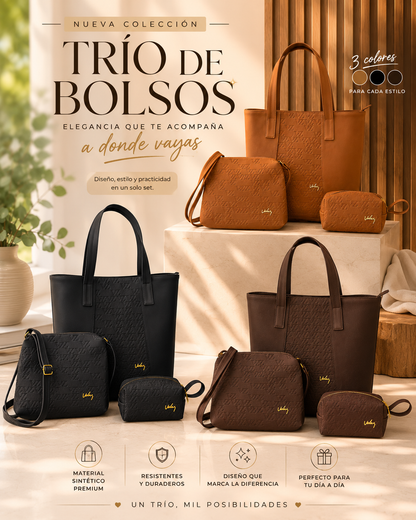 [NUEVA COLECCIÓN] OFERTA VZ. COMPRA UNA Y LLEVATE 3 BOLSOS