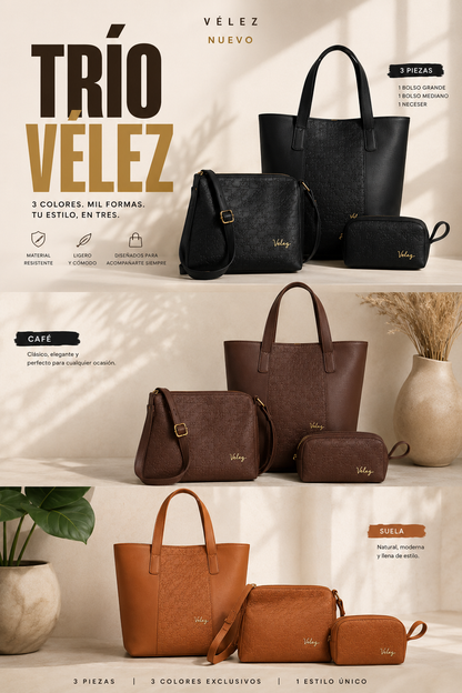 [NUEVA COLECCIÓN] OFERTA VZ. COMPRA UNA Y LLEVATE 3 BOLSOS